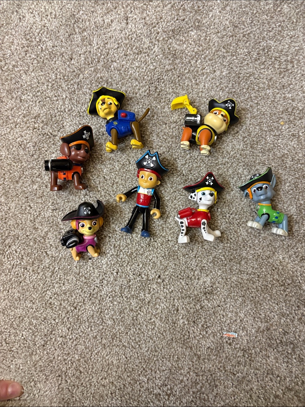 Paw Patrol Pirate Figures Set